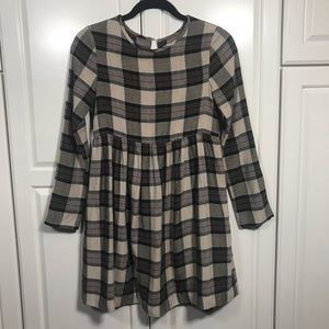 Zara Girls Plaid Dress 13/14